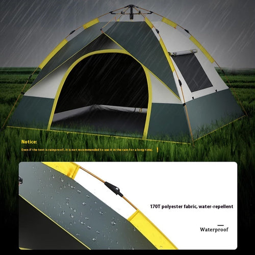 Malinex Tente Pop-Up 3-4 Personnes - Montage 1 Seconde Anti-UV