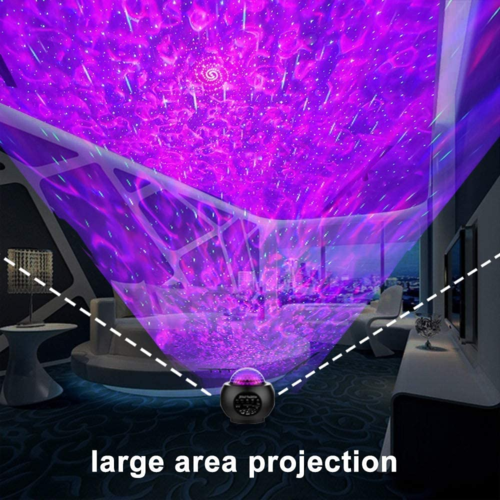 Projecteur Ciel Étoilé LED + Enceinte Bluetooth - Ambiance Galaxie