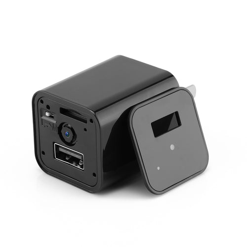 Malinex Caméra Espion Chargeur USB 1080P - Détection Mouvement + Enregistrement Boucle