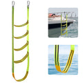 Échelle Corde Bateau 5 Marches 1.6m - Fluorescente Anti-UV 200kg