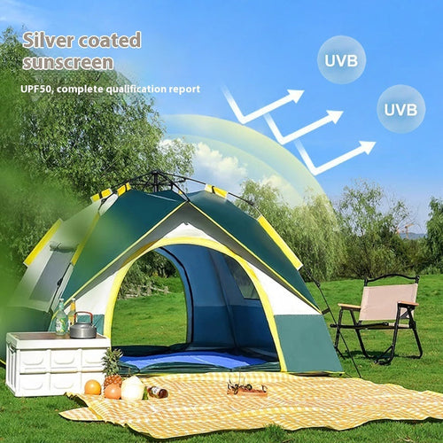 Malinex Tente Pop-Up 3-4 Personnes - Montage 1 Seconde Anti-UV